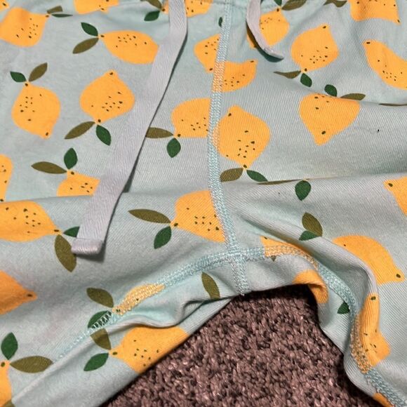 Hanna Andersson Lemon Pajama Pants - S - Picture 4 of 6